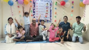 Joyful Event Brings together the Kids of Online Yoga Program￼